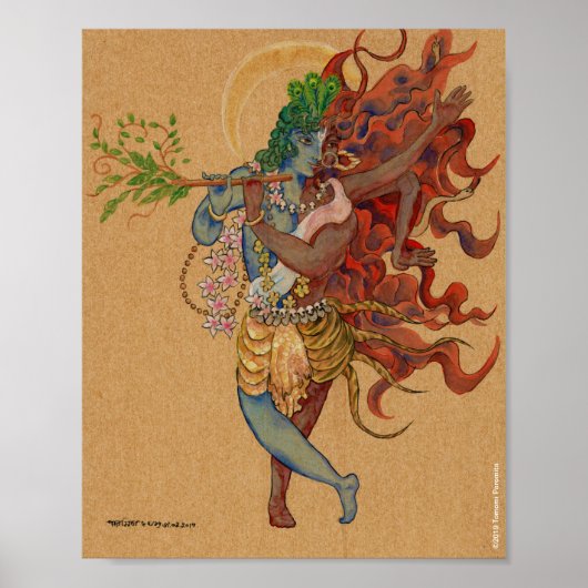 Poster - Kalikrishna (Voorkant)
