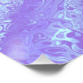 Poster Kaliverse Fluide Fractal #01 (Coin)