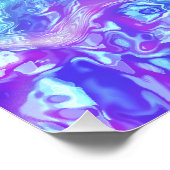 Poster Kaliverse Fluide Fractal #01 (Coin)