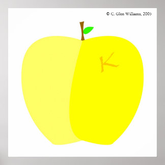 Poster Kallixti Apple