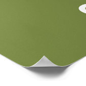 Poster kalm houden en eten (Hoek)