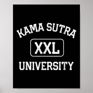 Poster Kama Sutra University Faire l'amour pas la guerre