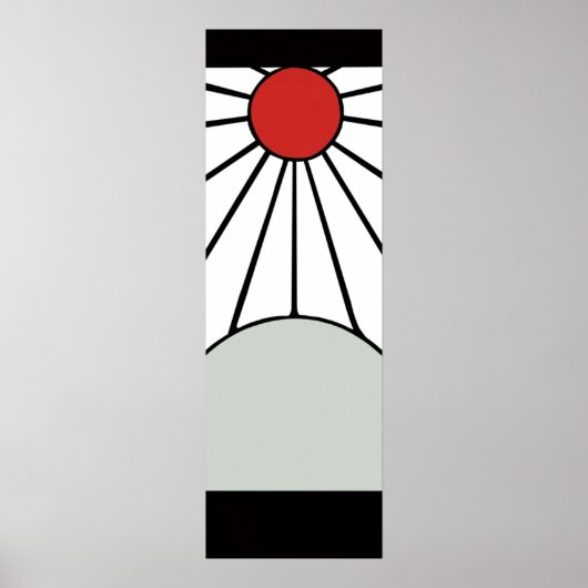 Poster Kamado Tanjiros Hanafuda Boucles d'oreilles Concep (Devant)