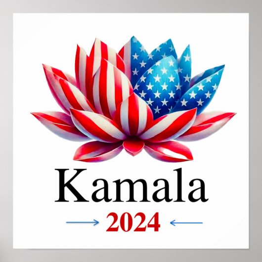 Poster Kamala 2024 - (Devant)