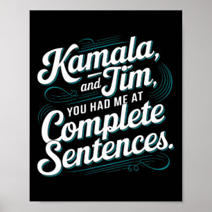 Poster Kamala Et Tim, Vous M'Avez Fait Mener Des Peines C