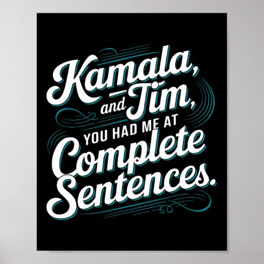Poster Kamala Et Tim, Vous M'Avez Fait Mener Des Peines C (Devant)
