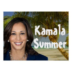 Poster Kamala été 2024