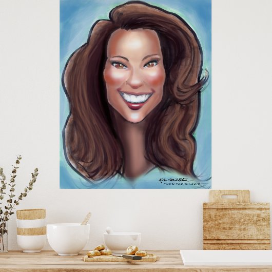 Poster Kamala Harris (Cuisine)