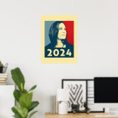 Poster Kamala Harris 2024 (Bureau à domicile)