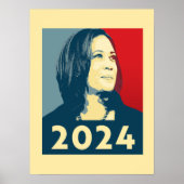 Poster Kamala Harris 2024 (Devant)