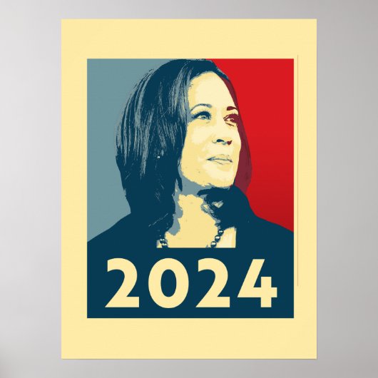 Poster Kamala Harris 2024 (Devant)