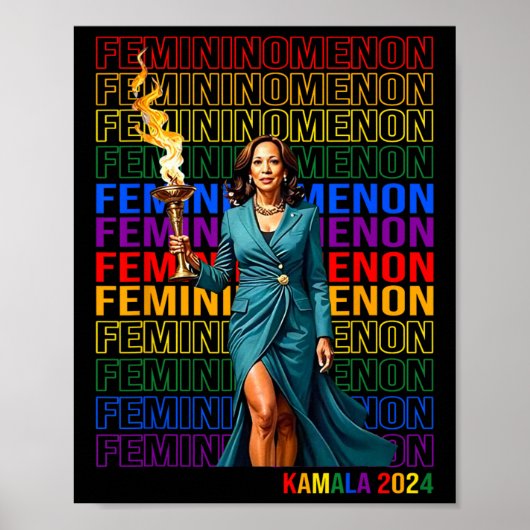 Poster Kamala Harris 2024 1 (Devant)