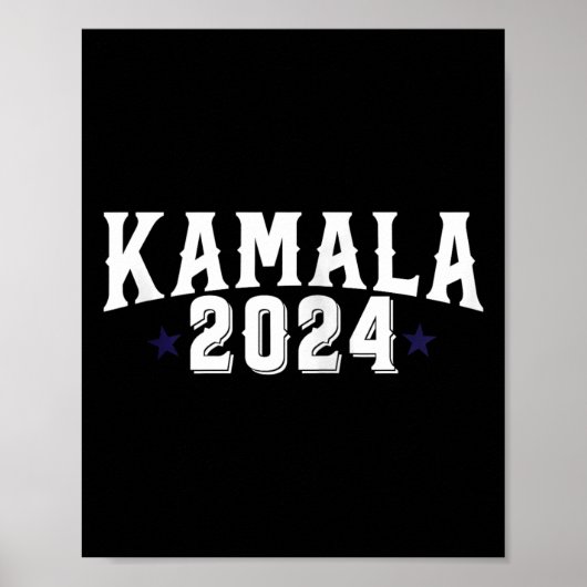 Poster Kamala Harris 2024 Madame la Présidente Election C (Devant)