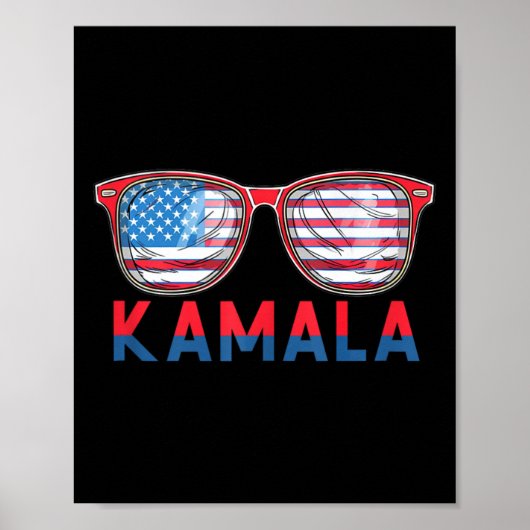 Poster Kamala Harris 2024 Madame la Présidente Kamala 47  (Devant)