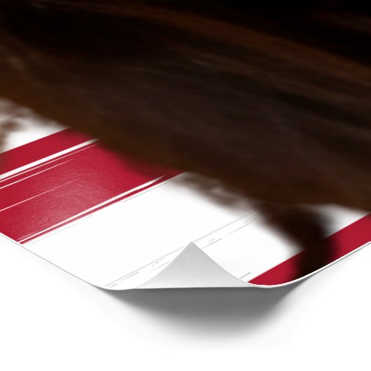 Poster Kamala Harris 2024 mon président est un noir et un (Coin)