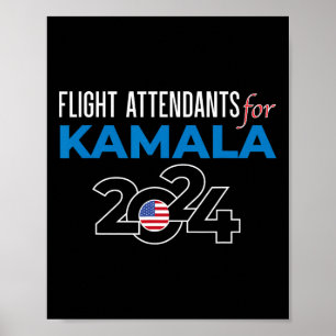 Poster Kamala Harris 2024 Pour Président
