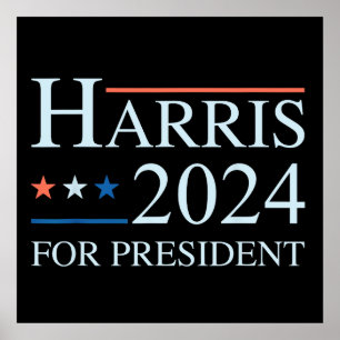 Poster Kamala Harris 2024 Pour Président