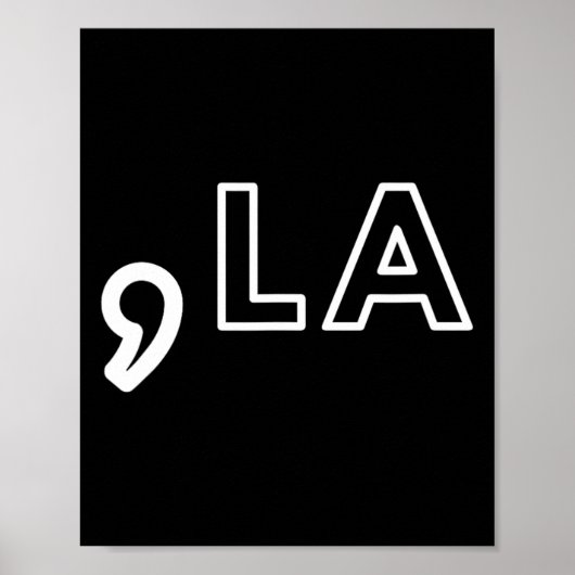 Poster Kamala Harris 2024 Président Comma (Devant)