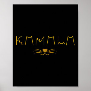 Poster Kamala Harris Chat Dames Et Chat Guy