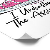 Poster Kamala Harris Chaussures Et Perle Je Comprends L'I (Coin)