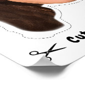 Poster Kamala Harris Masque Halloween (Coin)