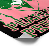 Poster Kamala Harris Pink & ; Green Presidential Run F (Coin)