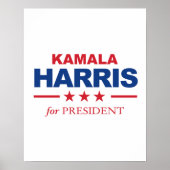 Poster Kamala Harris pour le président - (Devant)