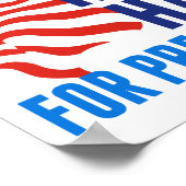 Poster Kamala Harris pour l'élection présidentielle de 20 (Coin)