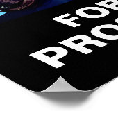 Poster Kamala Harris Procureur Trump Felon (Coin)