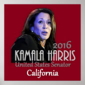 Poster Kamala Harris Sénat 2016 (Devant)