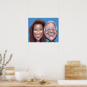 Poster Kamala Harris Tim Walz (Cuisine)