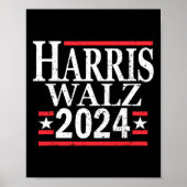 Poster Kamala Harris Tim Walz 2024 (Devant)