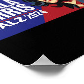 Poster Kamala Harris Tim Wheimer Waltz 2024 Peace Lgbt (Coin)