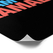 Poster Kamala Kamala Harris 47 47e Président (Coin)