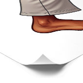 Poster Kamala Trump combattant 2024 (Coin)
