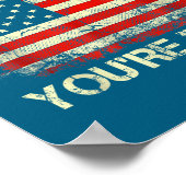 Poster Kamala You're Fired Funny Anti Kamala Harris Elect (Coin)