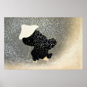 Poster Kamisaka Sekka Snow