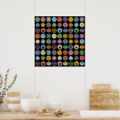 Poster kamon pattern3 (Cuisine)