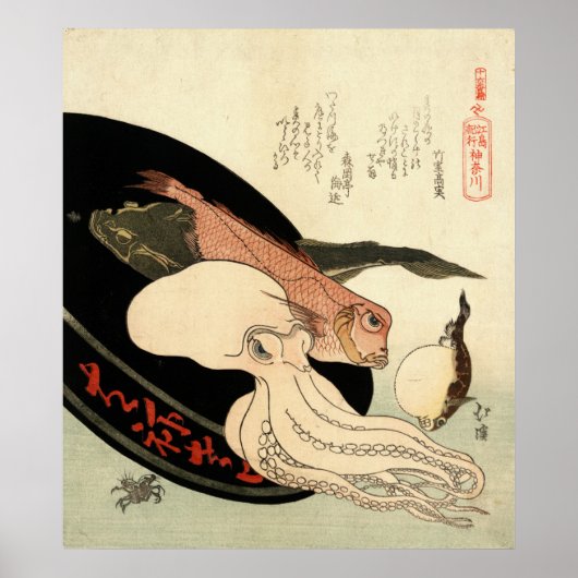 Poster Kanagawa 1824 (Devant)