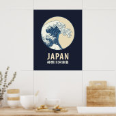 Poster Kanagawa, Japon (Cuisine)