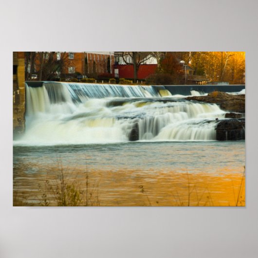 Poster Kanawha Falls, Virginie-Occidentale (Devant)