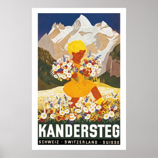 Poster Kandersteg (Devant)
