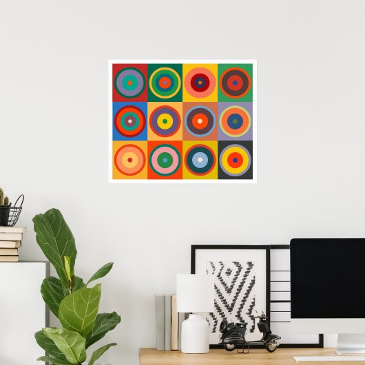 Poster Kandinsky #24 (Bureau à domicile)