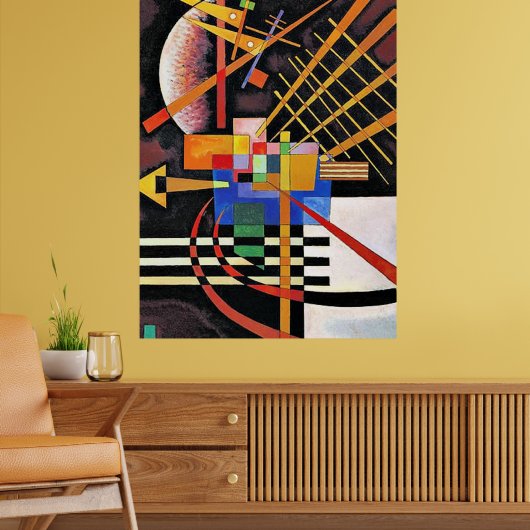Poster Kandinsky - Above and Left, (Salon 2)