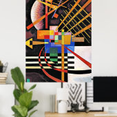 Poster Kandinsky - Above and Left, (Bureau à domicile)