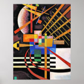Poster Kandinsky - Above and Left, (Devant)
