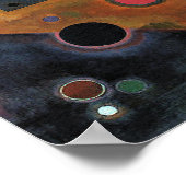 Poster Kandinsky - Accent en rose (Coin)