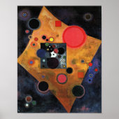 Poster Kandinsky - Accent on Rose (Devant)