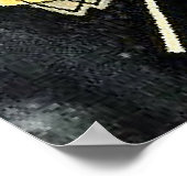 Poster Kandinsky - Accompagnement Noir (Coin)