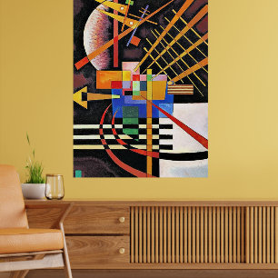 Poster Kandinsky - Au-dessus et à gauche,
